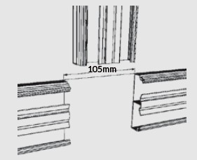 Derivação em “T” passo 1