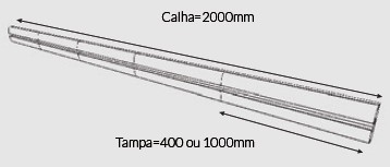 calha modulação
