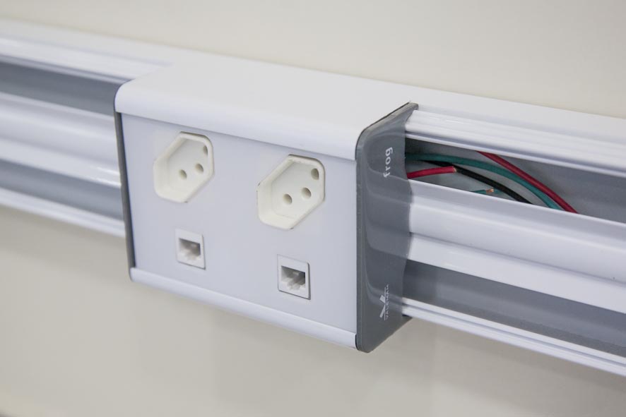 caixa de tomadas canaleta Frog